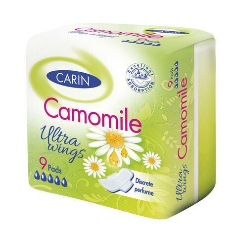 Carin Ultra Wings Kamille Hügieenisidemed